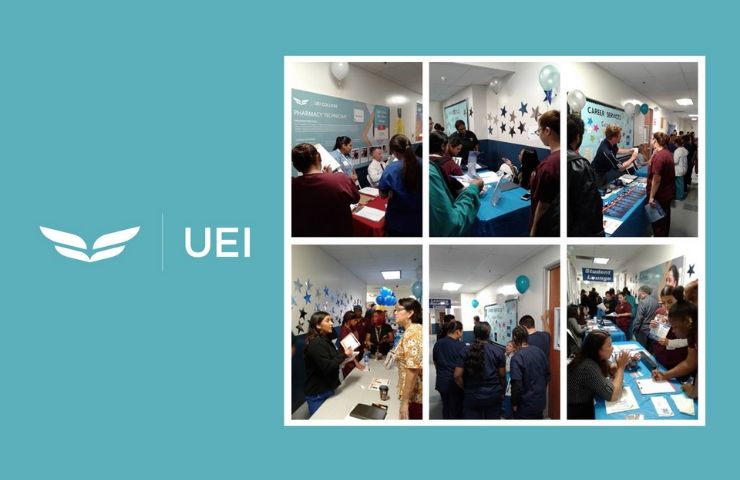 UEI College students