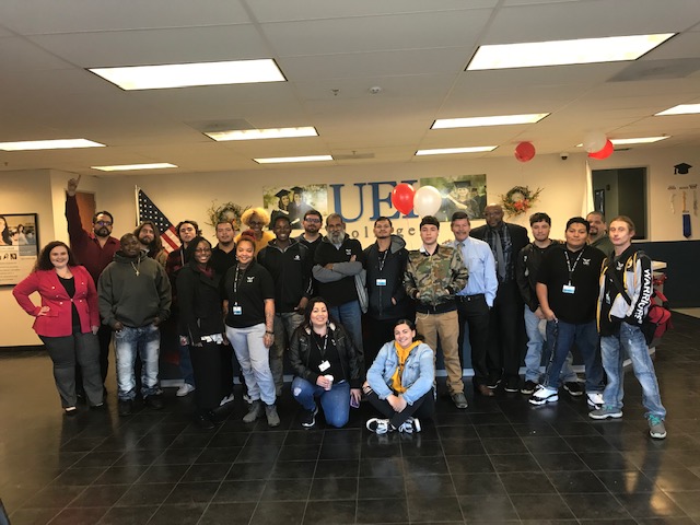 UEI College students