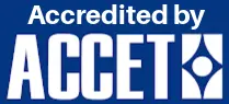 AccreditedbyACCETlogo_bluebackground_210p